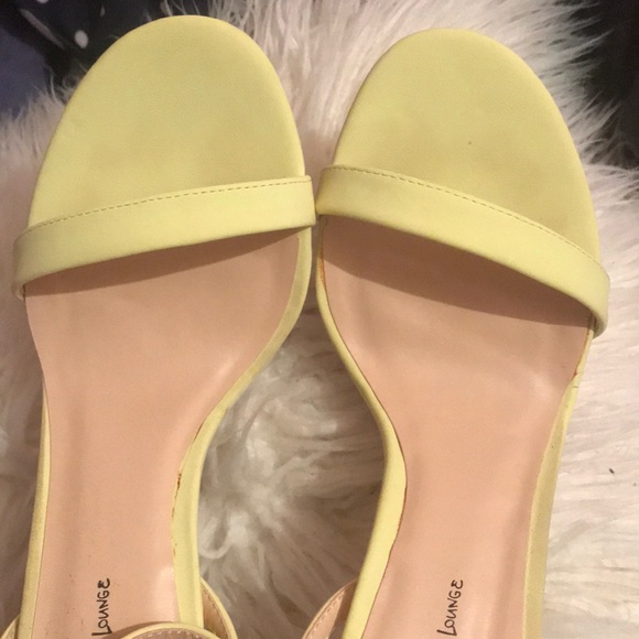 Yellow Strap Heels - Picture 4 of 4